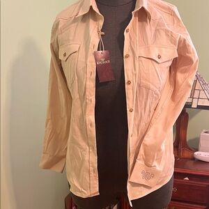 King Ranch NWT Western Style Button Up Shirt